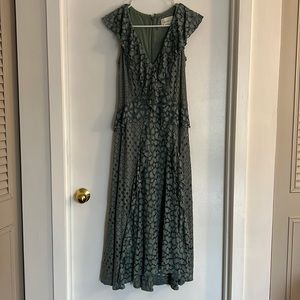 Anthropologie midi dress